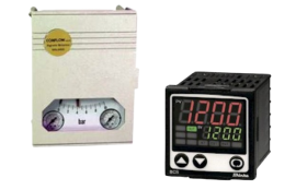 Controladores de pressão e temperatura